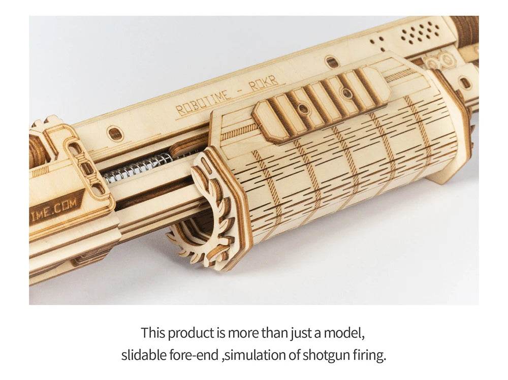 Robotime Rokr 3D Wooden Puzzle Mini Toys Gun LQ502 Xmas Gift - ToylandEU