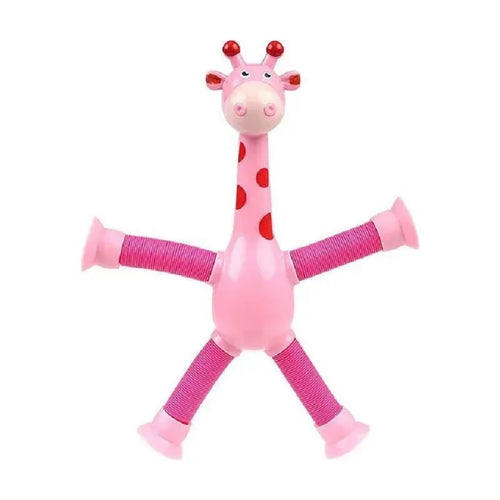 Telescopic Giraffe Suction Cup Pop Tubes - Stress Relief Children's Toy ToylandEU.com Toyland EU