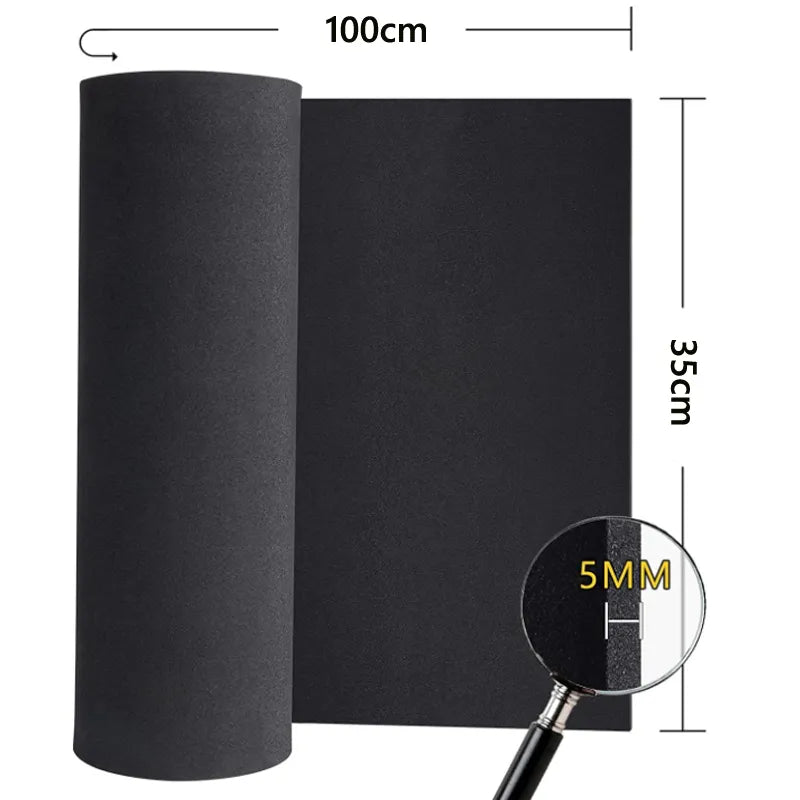 NEW 1pcs Thickness 1/2/3/5/10mm Eva Foam Sheets Sound-Absorbing Noise