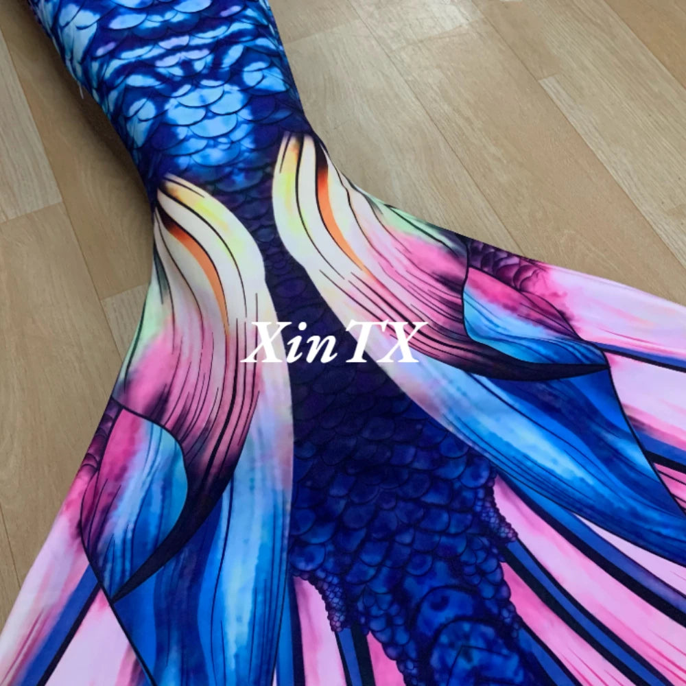 Mermaid Tail Costume | Color Black Pearl | Material Polyester Elastane | Unisex
