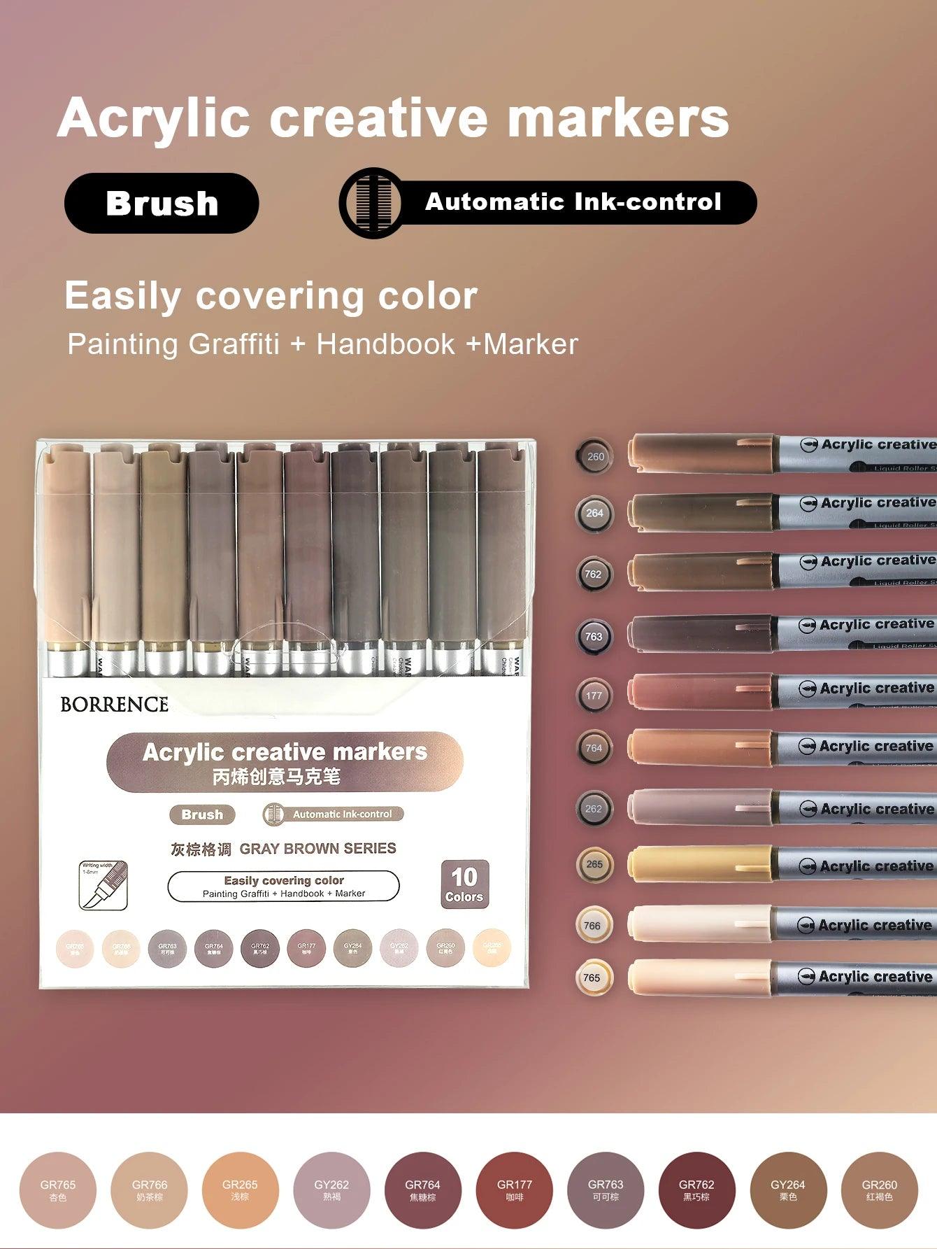 Acrylic Paint Markers | 120 Color Set | Toylandeu™
