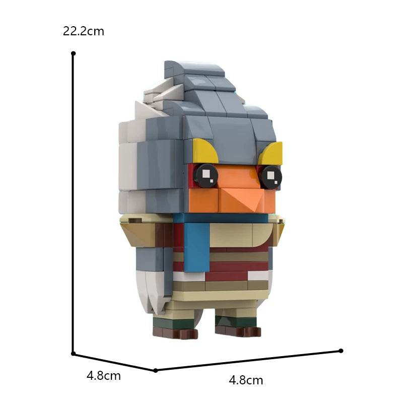 Moc Game Movie Series Brickheadz Action Figure Building Blocks Building Bricks MOC - ToylandEU