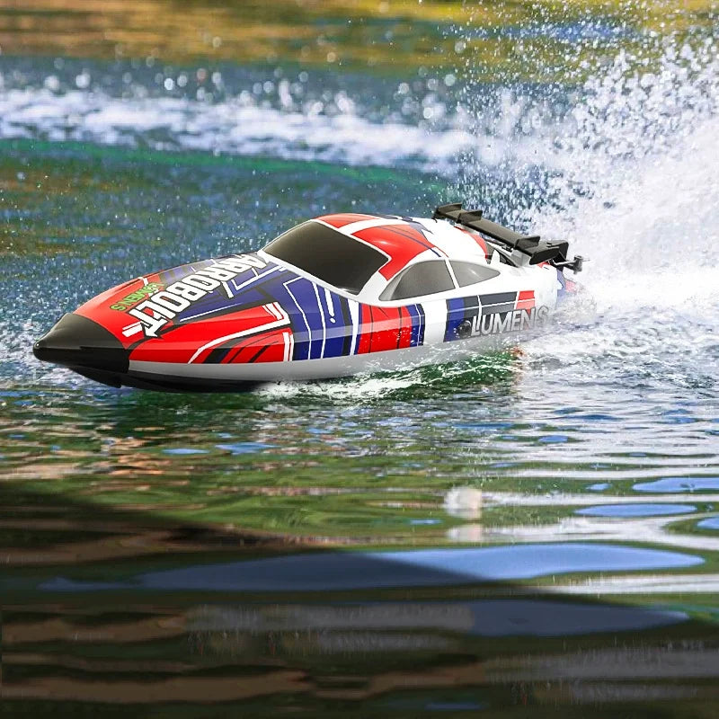 RC Boat | 2.4G Remote Control | 50 KMH Max Speed | Waterproof Brushless Motor