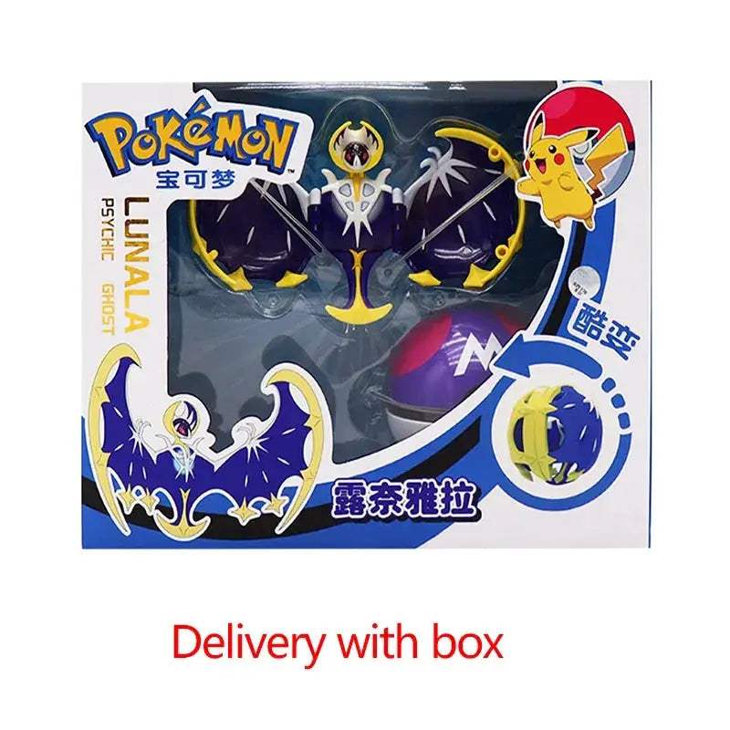Pokeball Transforming Action Figure Set Pokemon Gift - ToylandEU