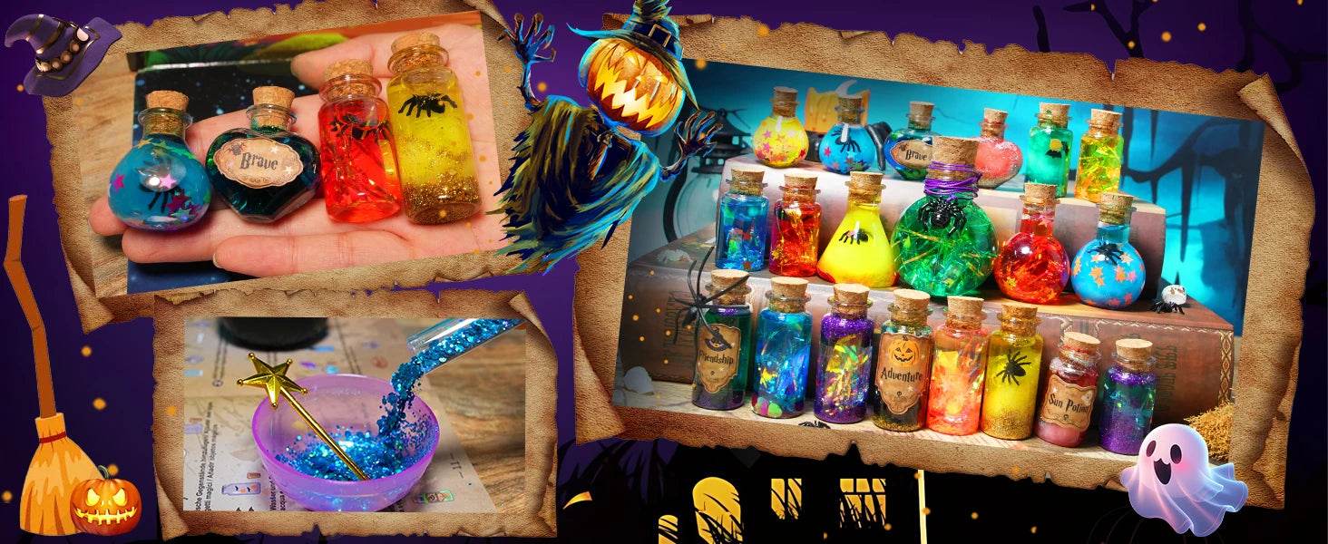 Fairy Magic Potions Kit Kids DIY Witch Glowing Spell Potion - ToylandEU