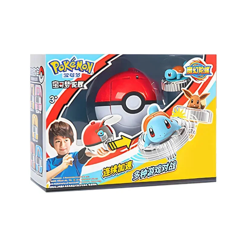 Pokemon Arena Set | Spinning Top Battle Game | Pokeball Box | Figures