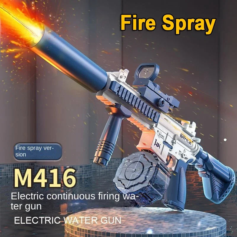 Electric Water Gun | Full Auto | LED Lighting | M416 Pistol