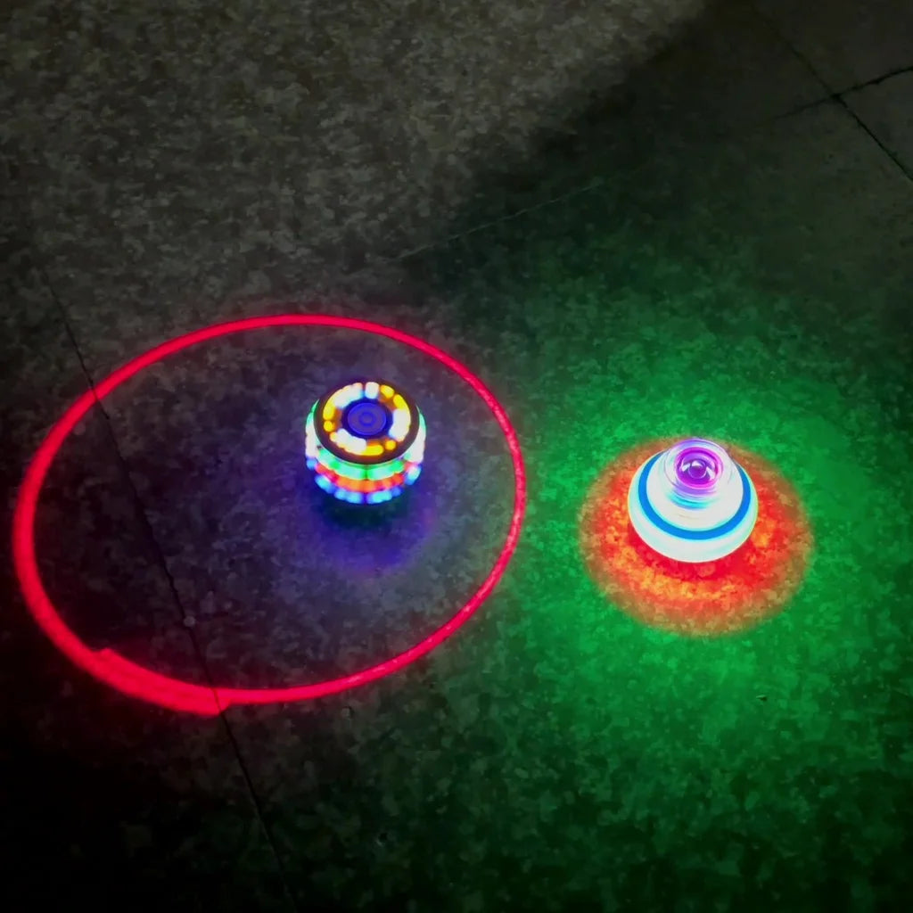 Luminous UFO Spinning Top for Kids - Light-Up Toy for Mesmerizing Fun - ToylandEU