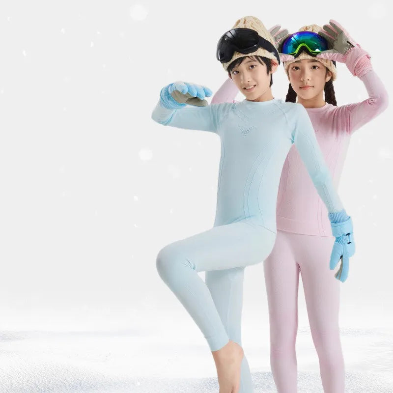 Kids Compression Base Layer Set | Compressed Fit | Durable Knit | Unisex Youth