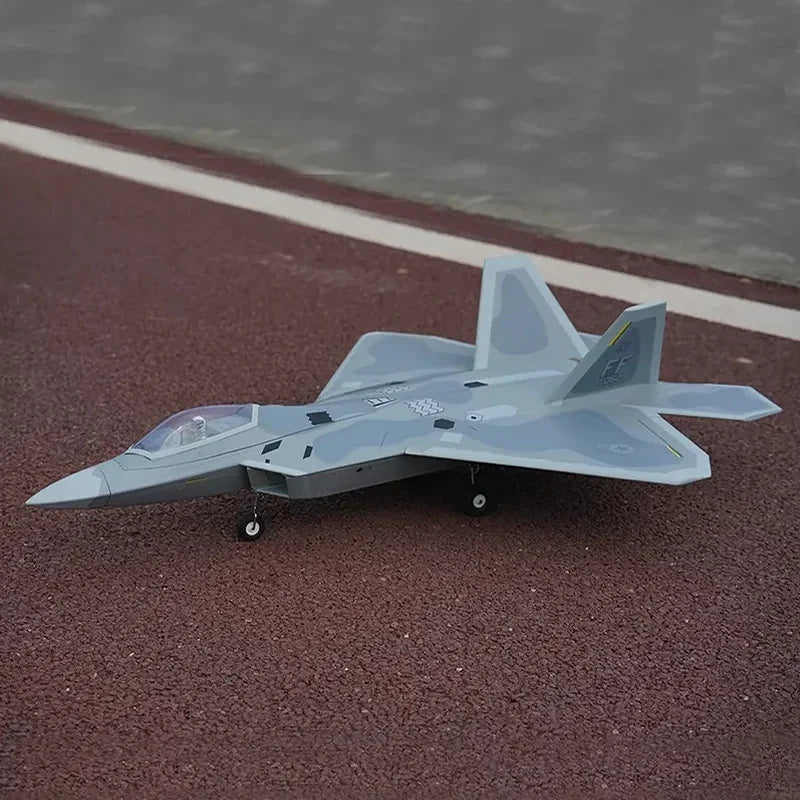 RC RC F-22 Raptor 4s Electric Remote Control Airplane Toy - 40mm Twin Engine Model