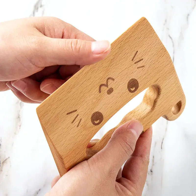 Wooden Kids Knife for Cooking Cute Fish Dinosaur Shape Kitchen Toy Vegetable Fruit Cutter Kitchen Tool Toys Wood Knife for Child - ToylandEU