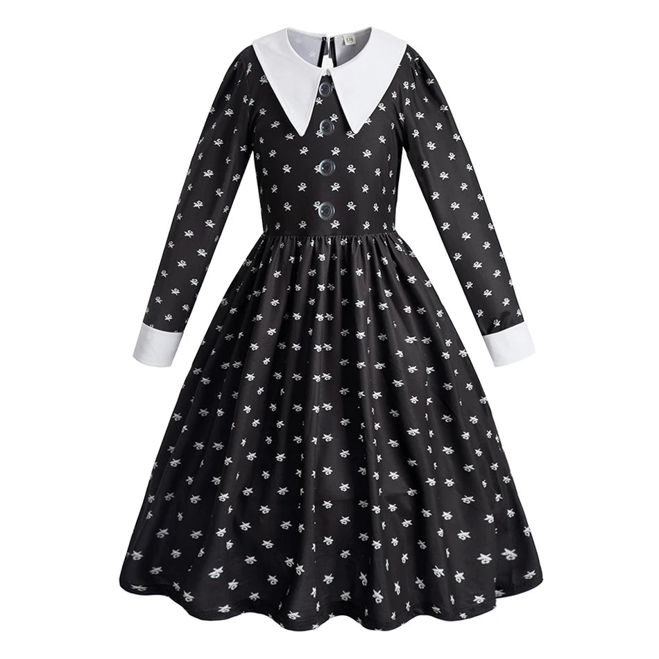 Girls Princess Dress | Pure Polyester | Mid-Calf Length | Ages 7-13