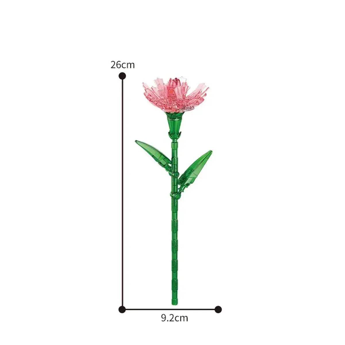 Eternal Block Flower Assembly Bouquet Desktop Decoration Toy - ToylandEU