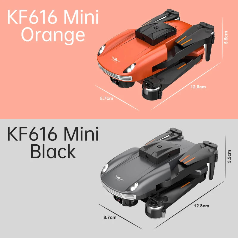 KF616 Mini Drone 4K Profesional HD Camera Helicopter With Obstacles