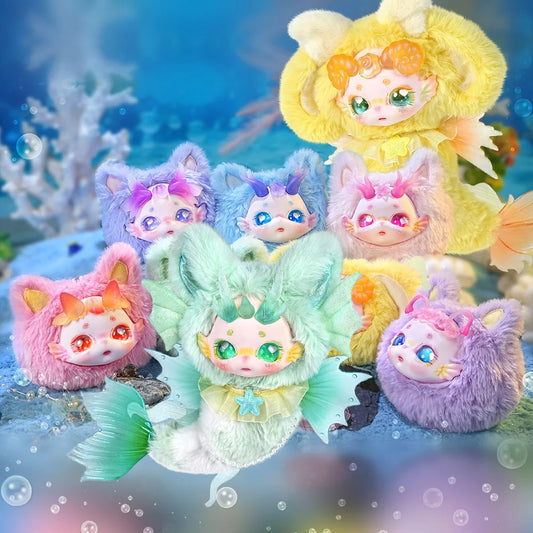 Deep Sea Surprise Plush Dolls Blind Box Keychain Collection