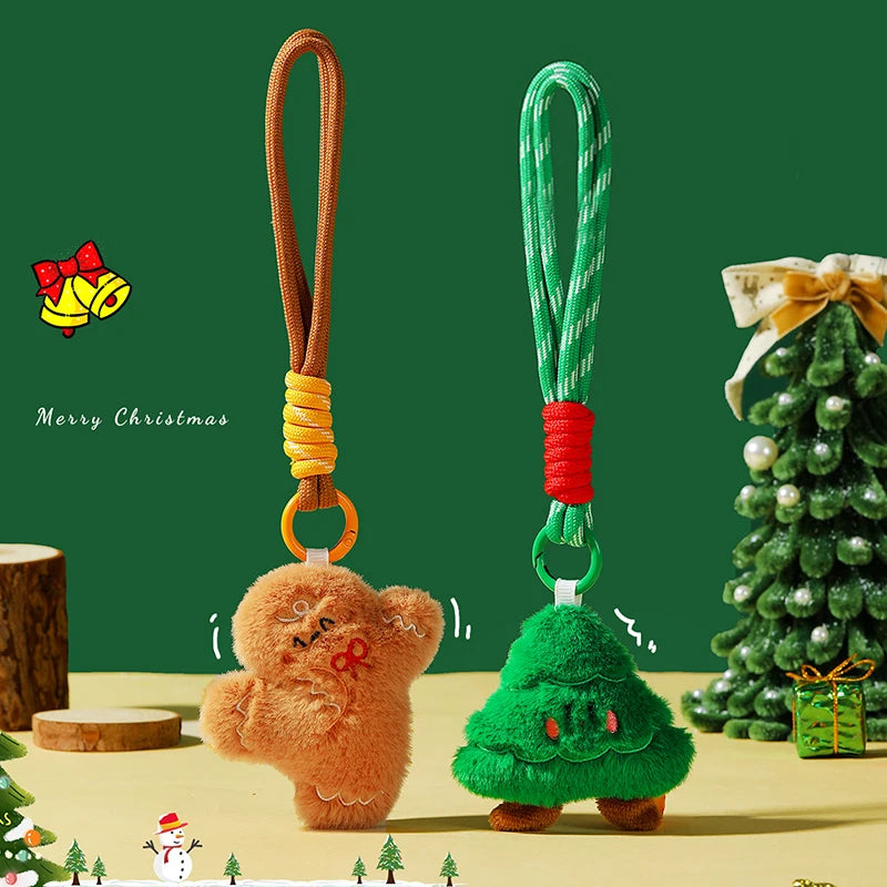 Christmas Plush Ornament | Santa Claus Snowman | Soft Touch Design