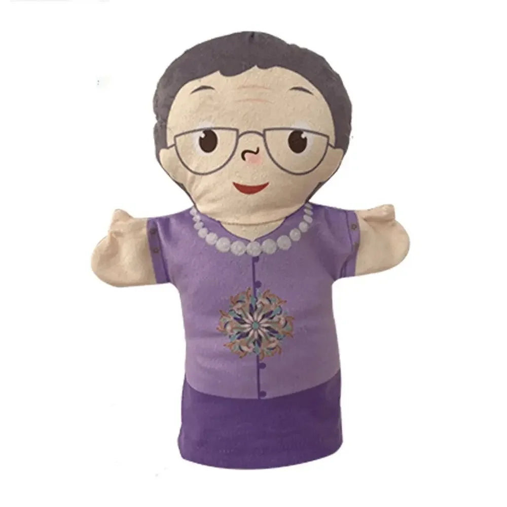 Family Hand Puppets | Plush Material | Secure Inner Glove | Kids Story Set