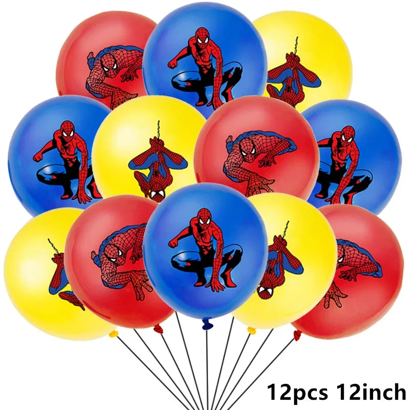 Balloon | Spider Web Friends Theme | Latex Balloon | 1Pc