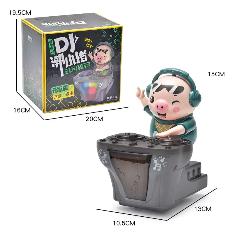 Dancing Pig Toy With Music And LED Lights For Kids