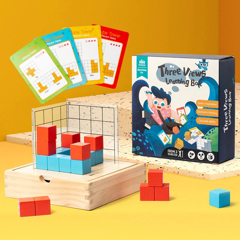 Enhance Early Learning Wooden Puzzle Toy - ToylandEU