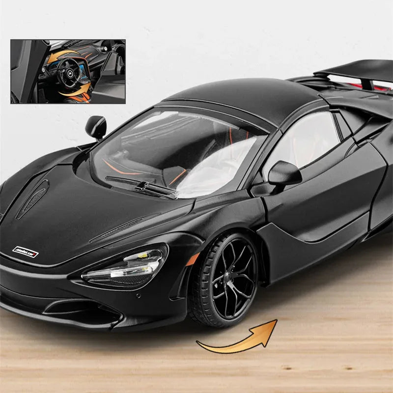 720S Diecast 1 18 Scale Car Model With Realistic Sound - ToylandEU