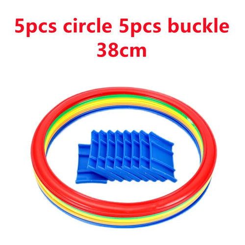 Fun Plastic Jump Rings and Buckles Set for Outdoor Kids' Physical Training AliExpress Toyland EU