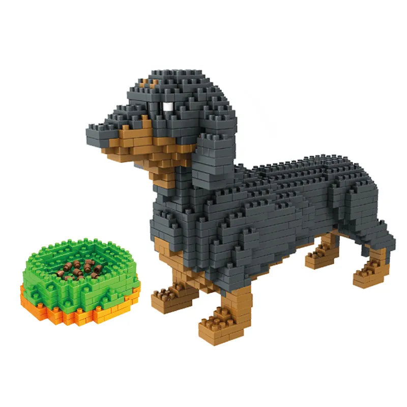 Mini Dog Building Block Toy Set for Kids with Educational Value - ToylandEU