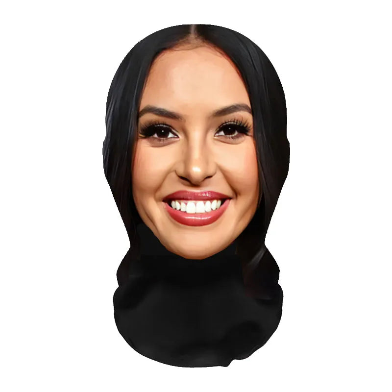 Cosplay Mask | 3D Printed Realistic Face | Stretch Mesh | One Size