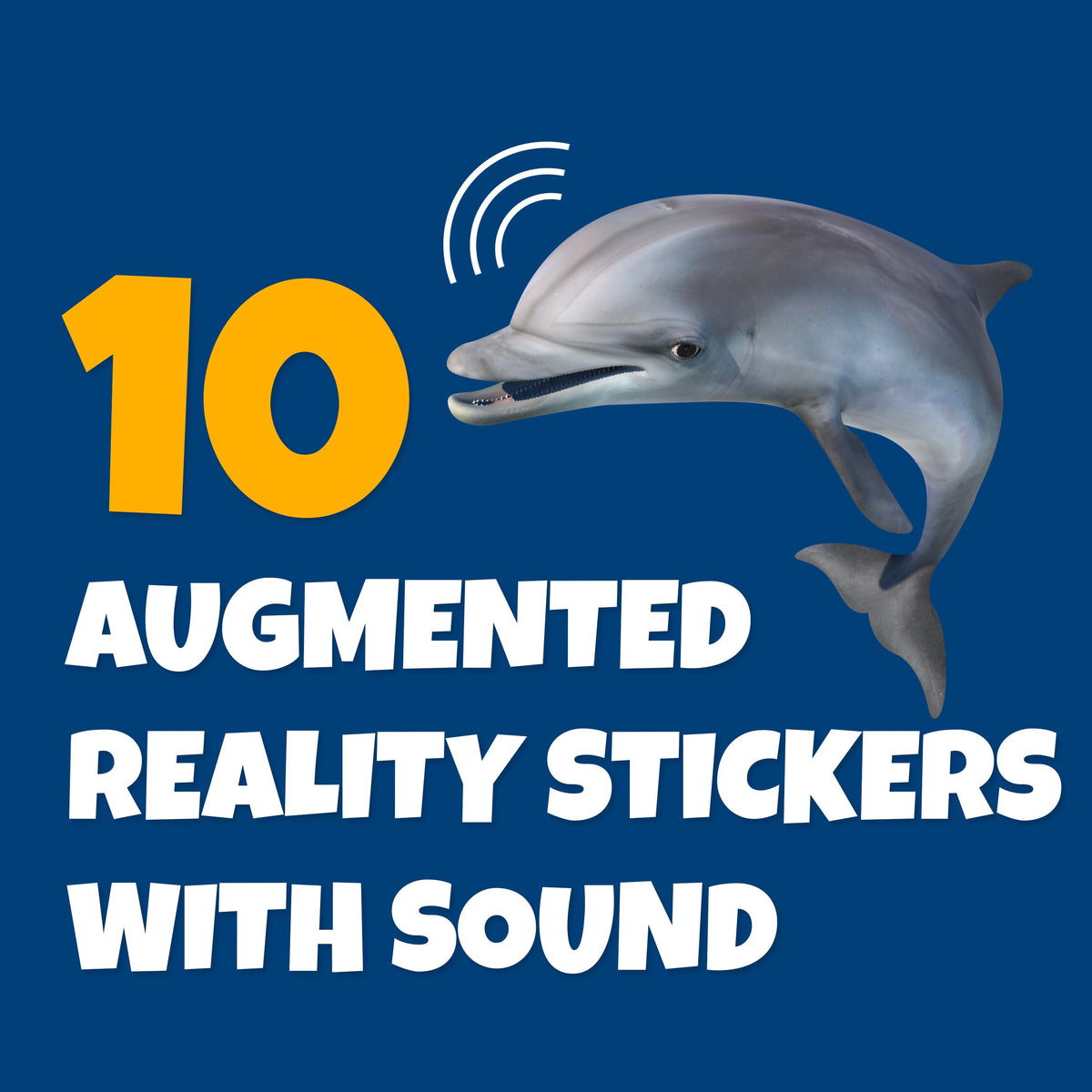 Sea Creatures AR Stickers | 3D Animation | Toylandeu™