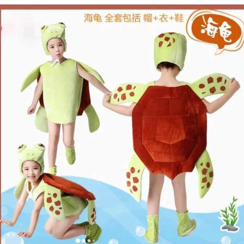 Sea Turtle Kids Costume Set For Cosplay And Playtime - ToylandEU