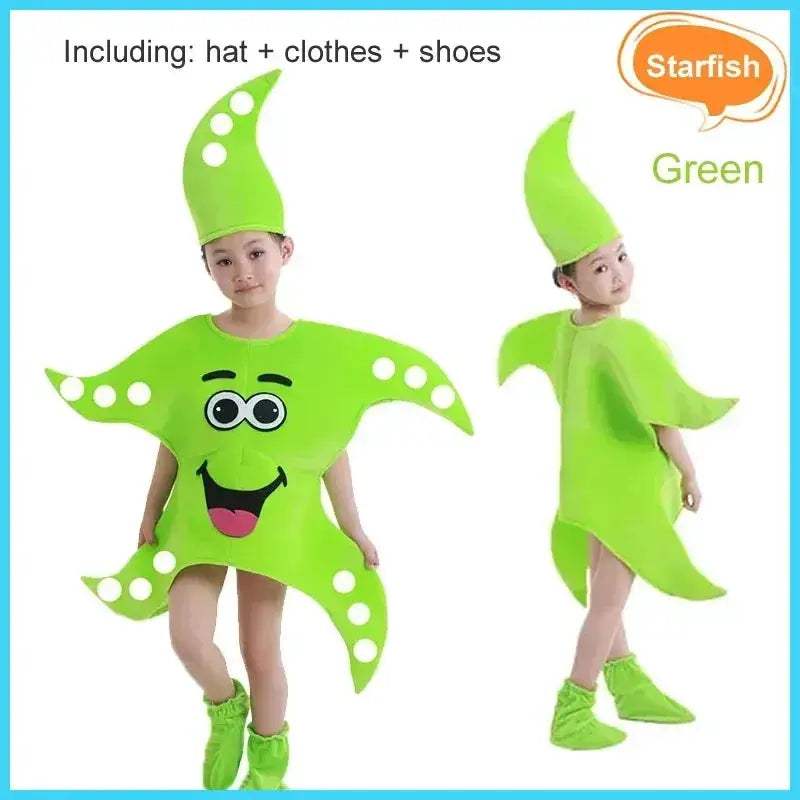 Sea Turtle Kids Costume Set For Cosplay And Playtime - ToylandEU