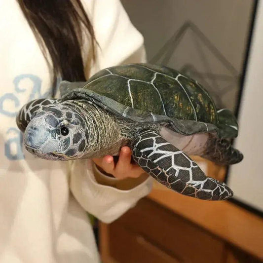  Sea Turtle Plush Toy Cushion for Kids Ultra Soft -  ToylandEU™