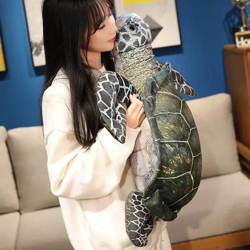 Sea Turtle Plush Toy Ultra Soft Kawaii Stuffed Animal Gift - ToylandEU