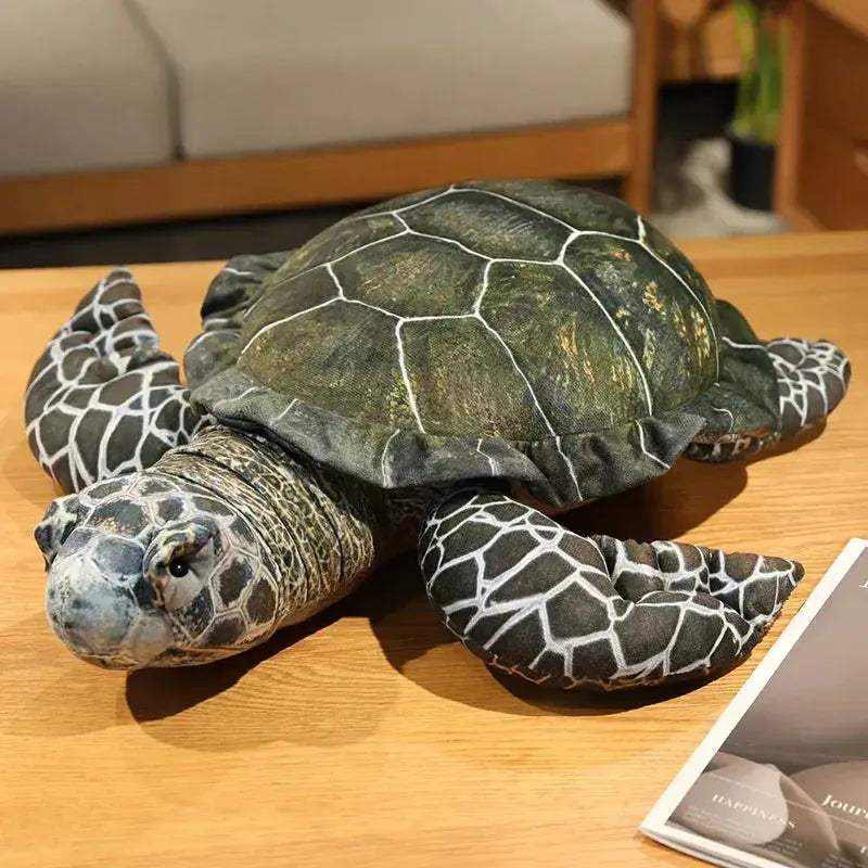 Sea Turtle Plush Toy Ultra Soft Kawaii Stuffed Animal Gift - ToylandEU