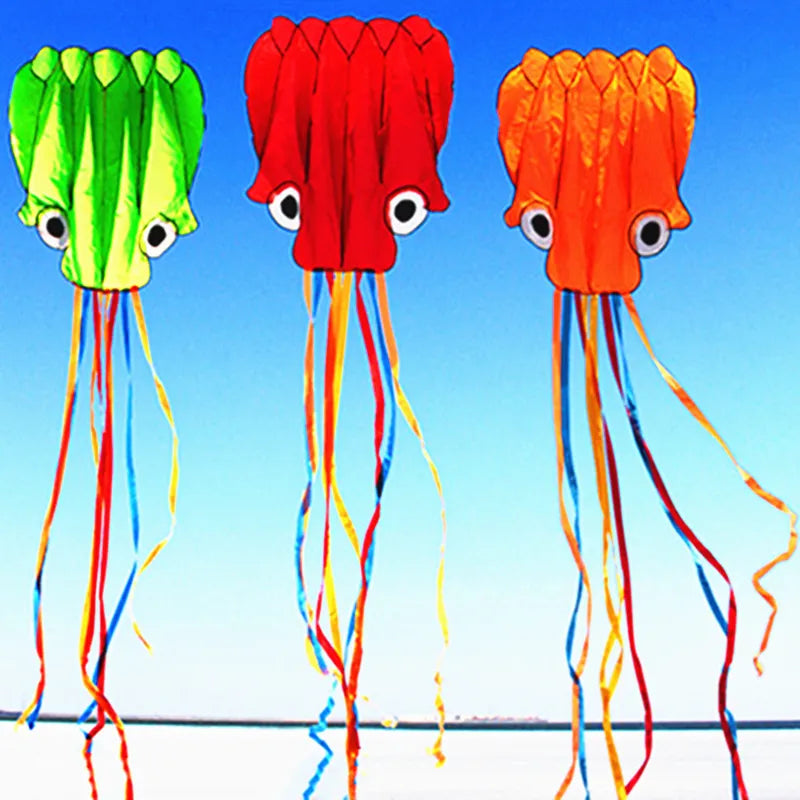 Colorful Octopus Kite Set with Free Shipping - Various Sizes - ToylandEU