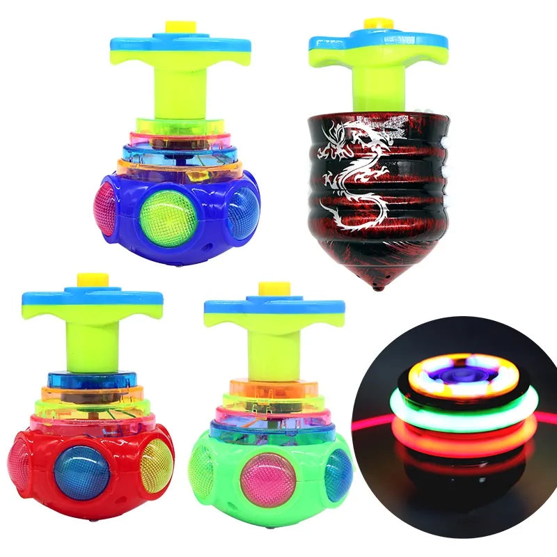 Luminous UFO Spinning Top for Kids - Light-Up Toy for Mesmerizing Fun - ToylandEU