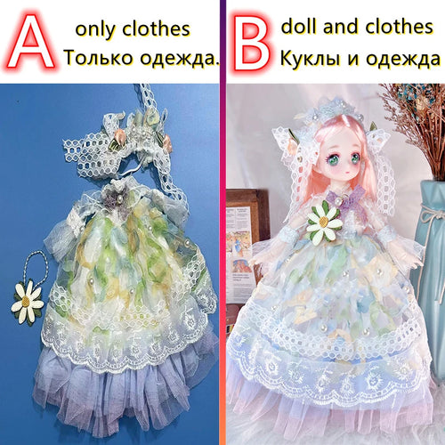 Anime Face Doll and Fashion Princess 1/6 Replacement Clothes Set ToylandEU.com Toyland EU