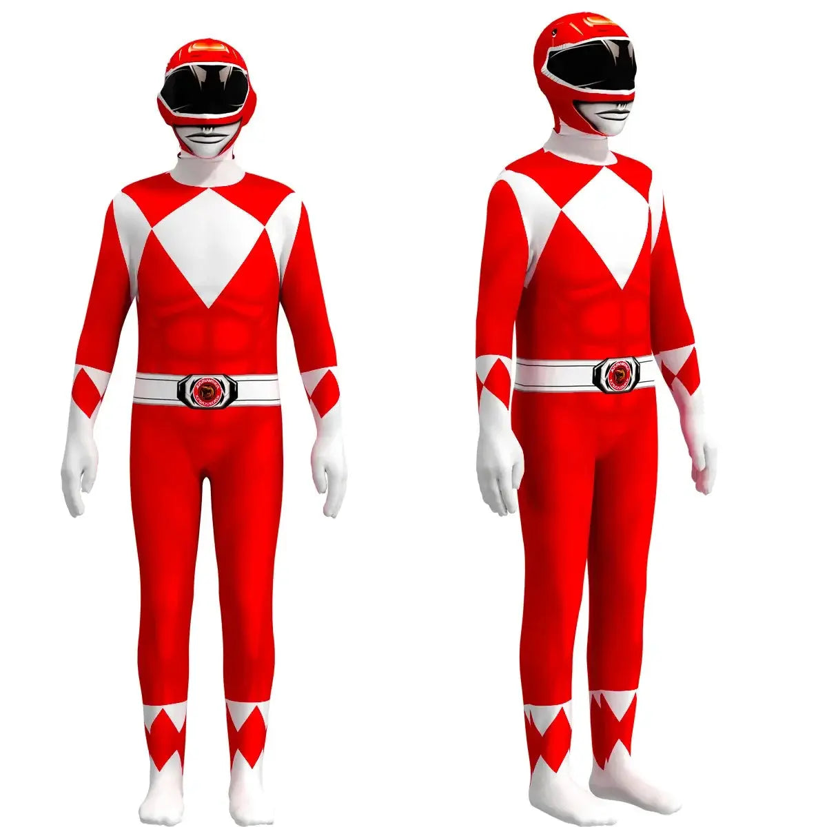 Power Samurai Sentai Shinkenger Rangers Costume Adult Kids Superhero Cosplay Halloween Birthday Party Jumpsuit Zentai Suit - ToylandEU