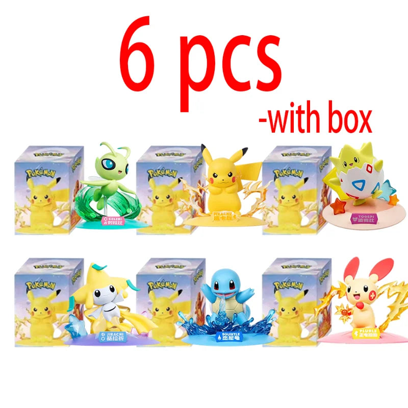 Pokemon Pikachu Action Figure | Bandai | CE Certified | 8 to 12 cm