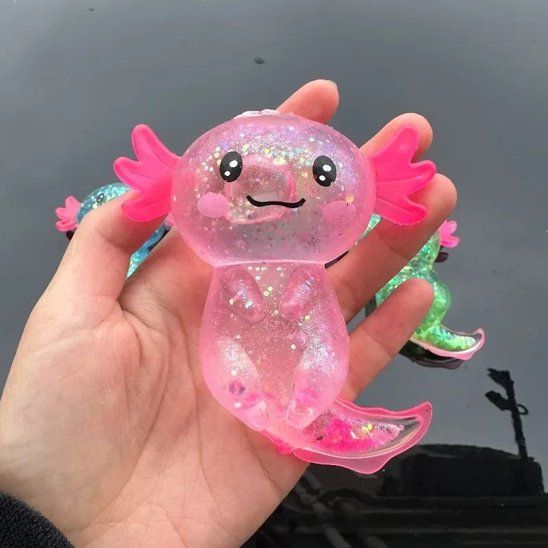 Axolotl Maltose Fidget Toy | Super Soft Texture | Slow Rising