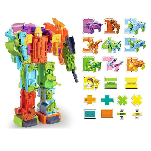 20Pcs Transforming Dinosaur Robot Toys for Kids - Educational STEM Learning ToylandEU.com Toyland EU