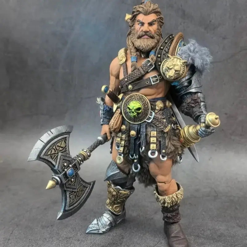 Four Horsemen Studios Mythic Legions Undead Skeleton Spearman Warrior Action Figure With Replaceable Accessories For Collectors - ToylandEU