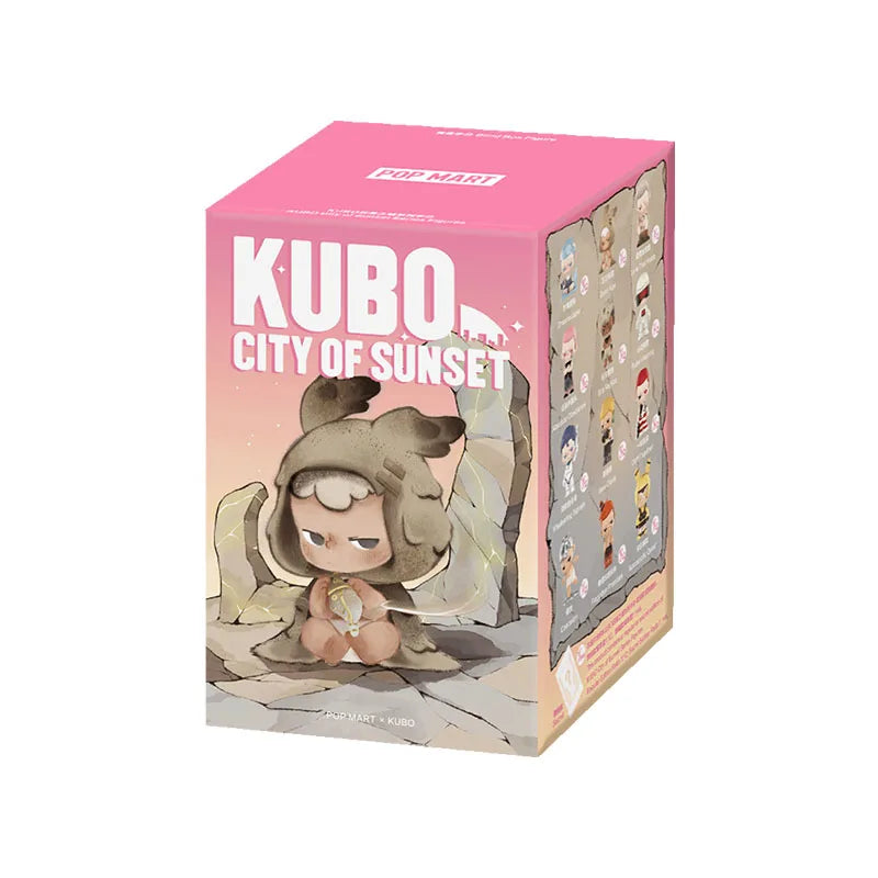 Pop Mart Kubo Figure | Height 7.5-9.8 cm | Desktop Decoration | City Of Sunset