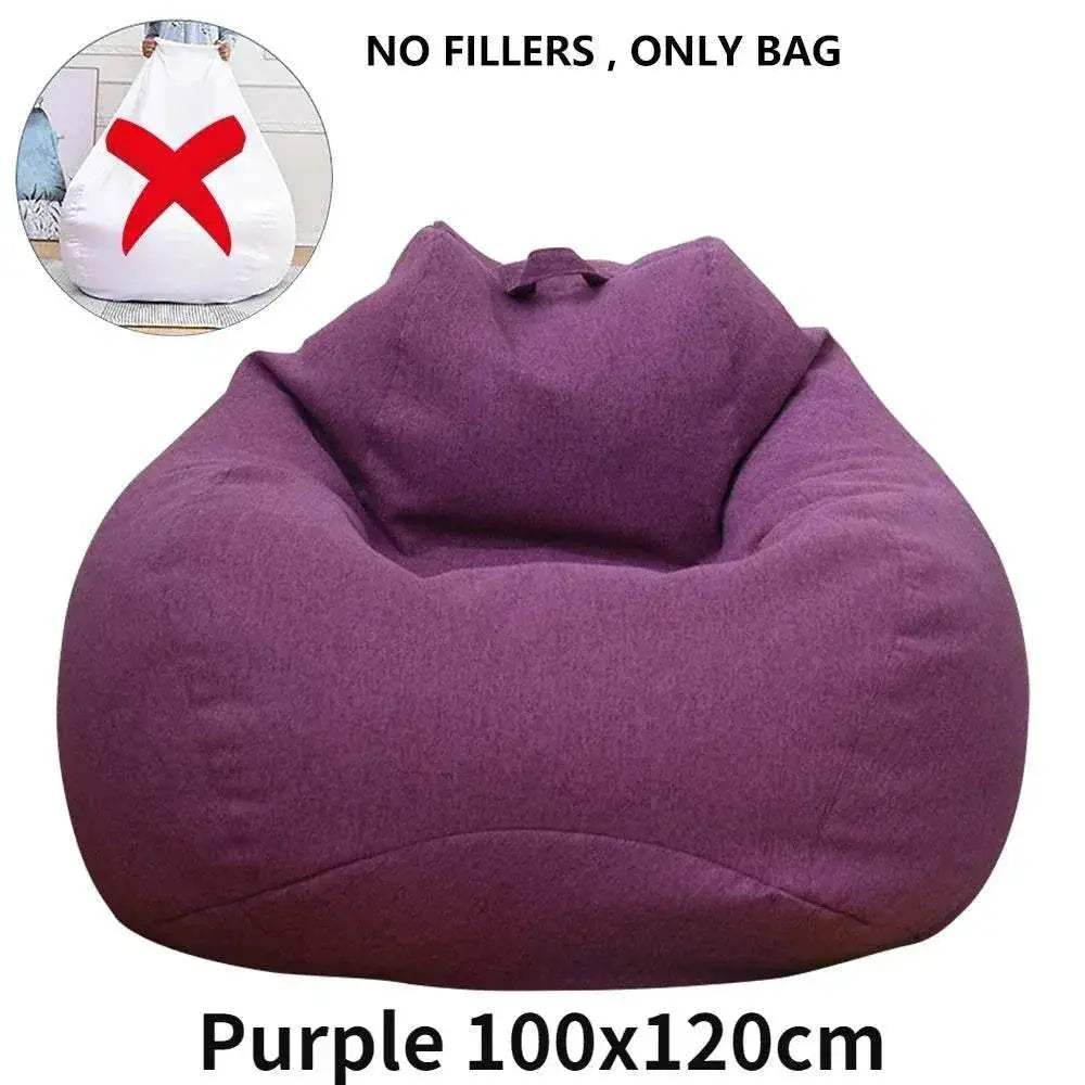 Lazy Sofa Cover Comfortable Large Bean Bag Cover for Home - ToylandEU
