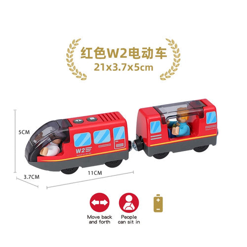 Children's Battery Operated Electric Train Set with Diecast Magnetic Locomotive ToylandEU.com Toyland EU