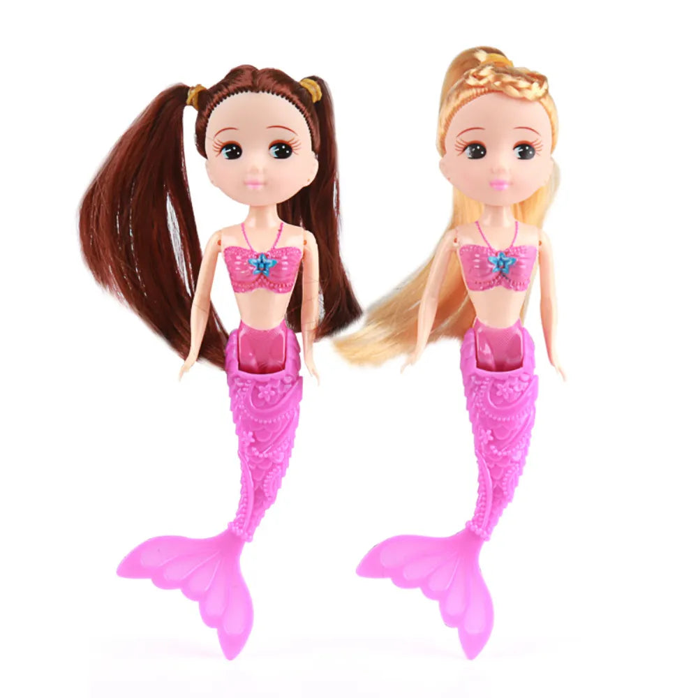 Classic Waterproof Mermaid Doll - 16cm Princess Fish Toy - ToylandEU