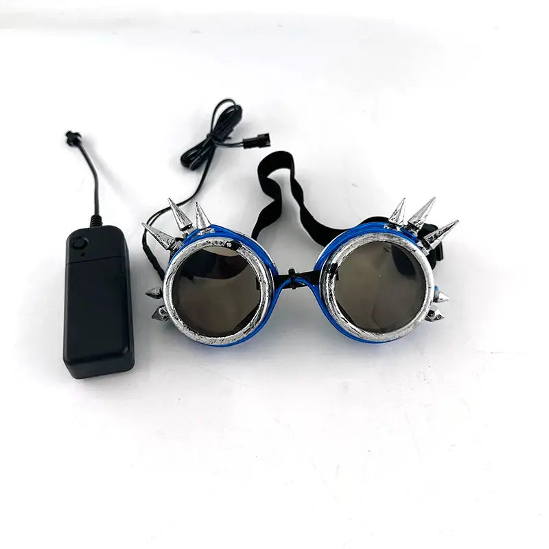 New Cool Cyberpunk Style Glasses Glowing Party Decor Luminous LED Sunglasses Lighting Up Bar Rave Music Dancing Party - ToylandEU