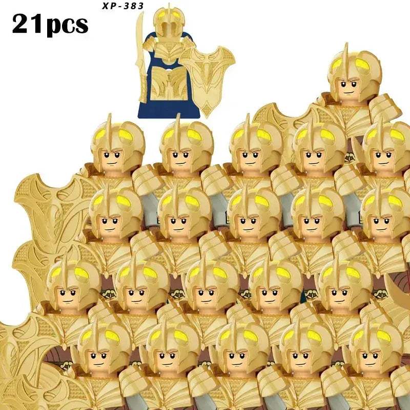 Lego Compatible Fantasy Army Building Blocks Figures Set - ToylandEU