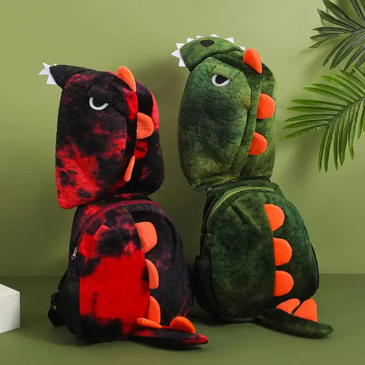 Plush 3D Dinosaur Backpack for Kids - Perfect Gift for Preschoolers