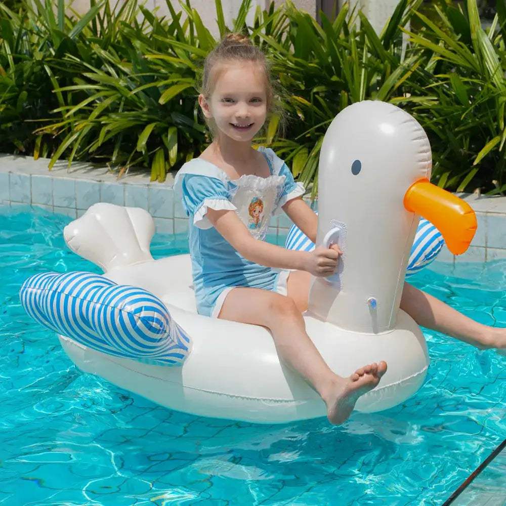  Seagull Inflatable Ride On Pool Float Durable Beach Fun -  ToylandEU™